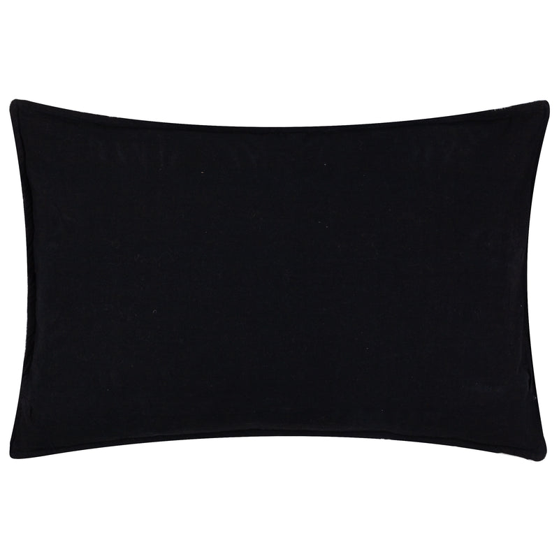 Not Applicable Black Cushions - Ramas Jacquard Cushion Cover Black Yard