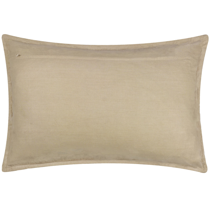 Not Applicable Beige Cushions - Ramas Jacquard Cushion Cover Chalk Yard