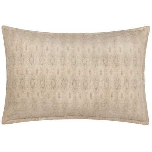 Not Applicable Beige Cushions - Ramas Jacquard Cushion Cover Chalk Yard