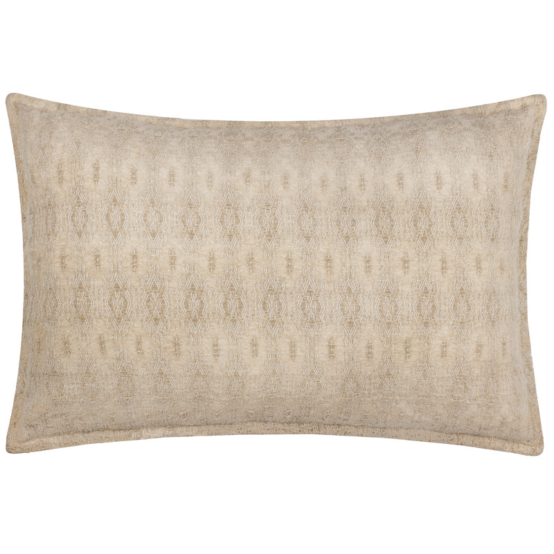 Not Applicable Beige Cushions - Ramas Jacquard Cushion Cover Chalk Yard