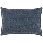 Not Applicable Blue Cushions - Ramas Jacquard Cushion Cover Indigo Yard