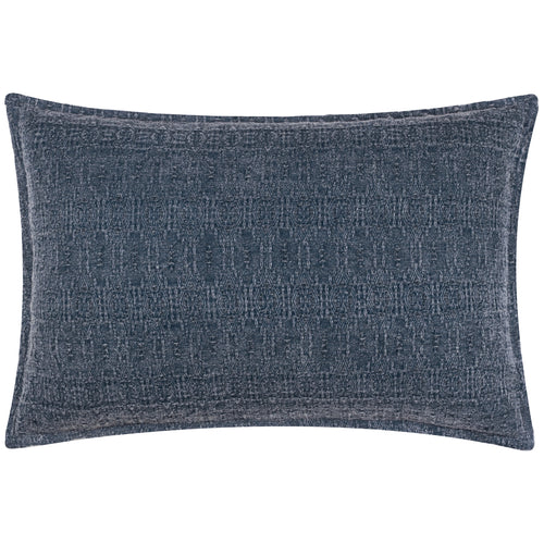 Not Applicable Blue Cushions - Ramas Jacquard Cushion Cover Indigo Yard