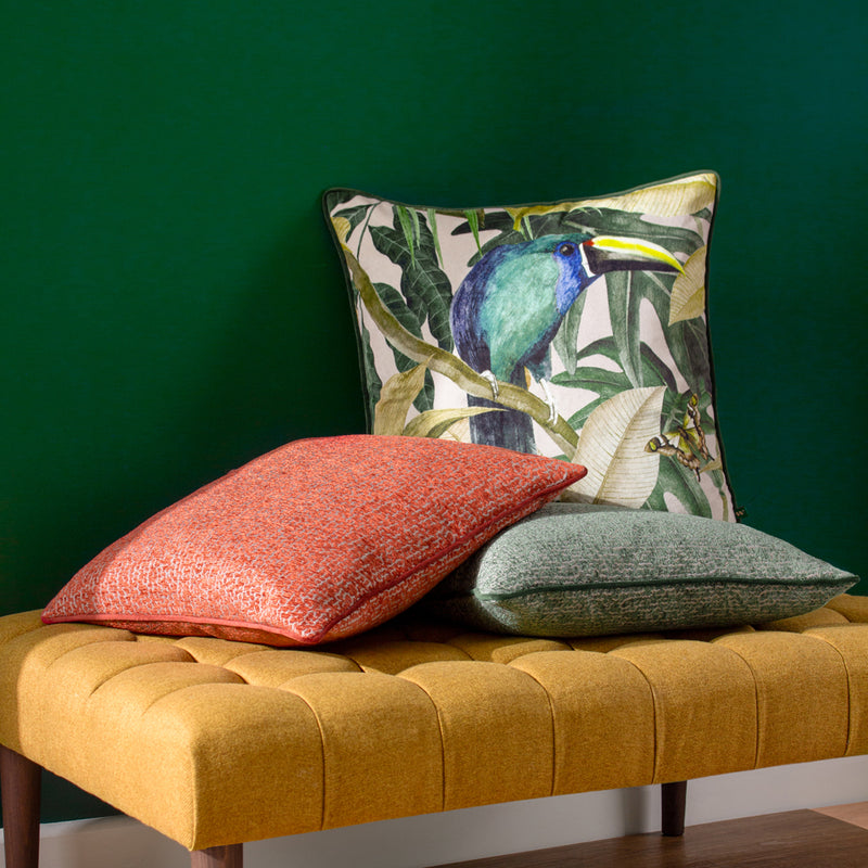 Wylder Rampha Cushion Cover in Green