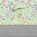 Voyage Maison Rapunzel 1.4m Wide Width Wallpaper in Aqua