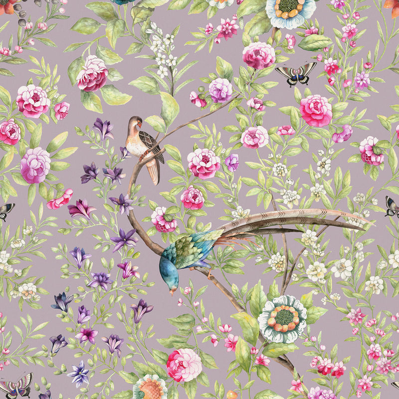 Rapunzel Wallpaper Sample Mulberry