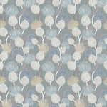 Voyage Maison Reyne Printed Cotton Fabric in Duck Egg