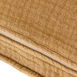 Yard Ribble Cushion Cover in Honey