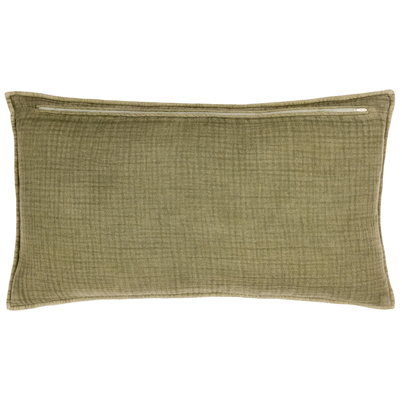 Yard Ribble Cushion Cover in Khaki