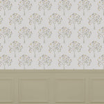 Voyage Maison Rinjani 1.4m Wide Width Wallpaper in Gooseberry