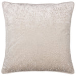 Paoletti Ripple Plush Velvet Cushion Cover in Ivory