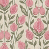 Voyage Maison Rithani Printed Cotton Fabric in Auburn