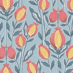 Voyage Maison Rithani Printed Cotton Fabric in Cornflower