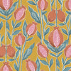 Voyage Maison Rithani Printed Cotton Fabric in Gold