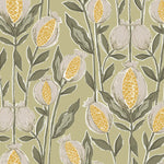 Voyage Maison Rithani Printed Cotton Fabric in Pistachio