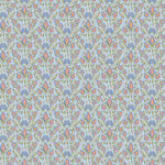 Voyage Maison Rithani Printed Cotton Fabric in Tide