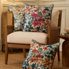 Floral Multi Cushions - Robins Wood Printed Cushion Cover Russet/Ink Sanderson