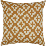 furn. Nomi Monoprint Cushion Cover in Mustard