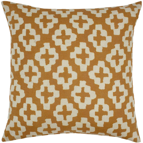 furn. Nomi Monoprint Cushion Cover in Mustard