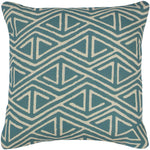 furn. Nomi Monoprint Cushion Cover in Teal