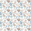 Voyage Maison Rockpool Printed Cotton Fabric in Cobalt