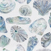 Voyage Maison Rockpool Printed Cotton Fabric in Marine