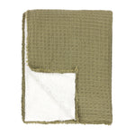 Yard Ronan Sherpa Throw in Moss