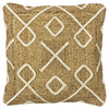 furn. Roolu Braided Jute Cushion Cover in Natural