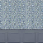 Voyage Maison Roro 1.4m Wide Width Wallpaper in Indigo