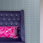 Voyage Maison Roro 1.4m Wide Width Wallpaper in Indigo