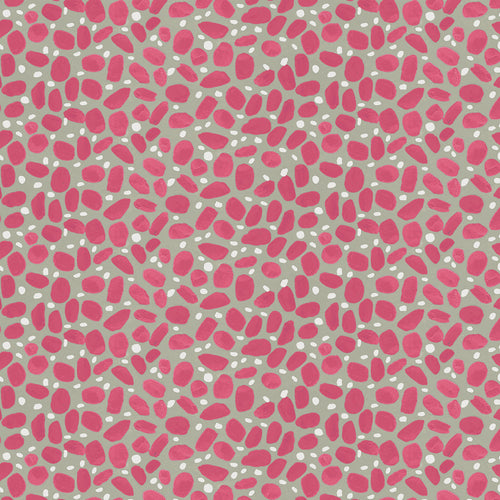 Voyage Maison Roro 1.4m Wide Width Wallpaper in Raspberry