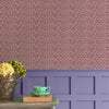 Voyage Maison Roro 1.4m Wide Width Wallpaper in Raspberry