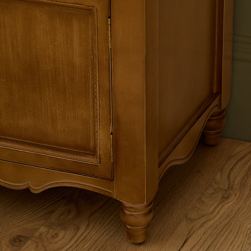 Plain Beige Furniture - Rosalie Wooden Bench Oak Voyage Maison