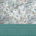 Voyage Maison Roseum 1.4m Wide Width Wallpaper in Agate