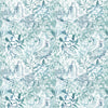 Voyage Maison Rothesay Printed Cotton Fabric in Duck Egg