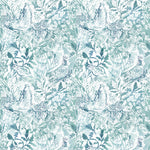 Voyage Maison Rothesay Printed Cotton Fabric in Duck Egg