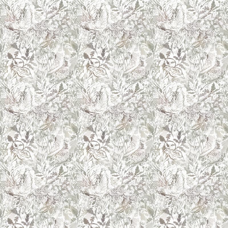 Voyage Maison Rothesay Printed Cotton Fabric in Nut