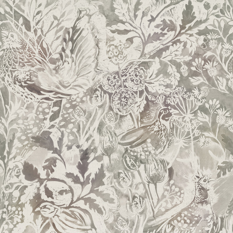 Voyage Maison Rothesay Printed Cotton Fabric in Nut