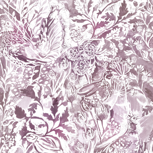 Voyage Maison Rothesay 1.4m Wide Width Wallpaper in Damson