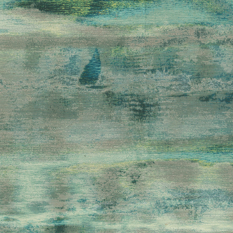 Mark Rothko Azure Rothko Azure Woven Jacquard Fabric | Green Fabric | Voyage Maison ...