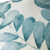 Floral Blue Cushions - Rowan Printed Cushion Cover Aqua Additions