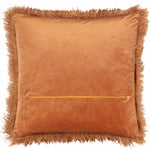 Rowan Faux Fur Cushion Ginger