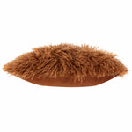 Rowan Faux Fur Cushion Ginger