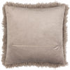 Rowan Faux Fur Cushion Mocha
