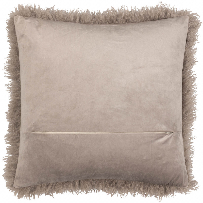 Rowan Faux Fur Cushion Mocha