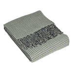 furn. Rowan Waffle Throw in Charcoal