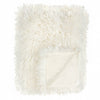 Rowan Faux Fur Throw Ecru