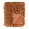 Rowan Faux Fur Throw Ginger