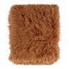 Rowan Faux Fur Throw Ginger