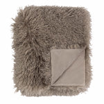 Rowan Faux Fur Throw Mocha