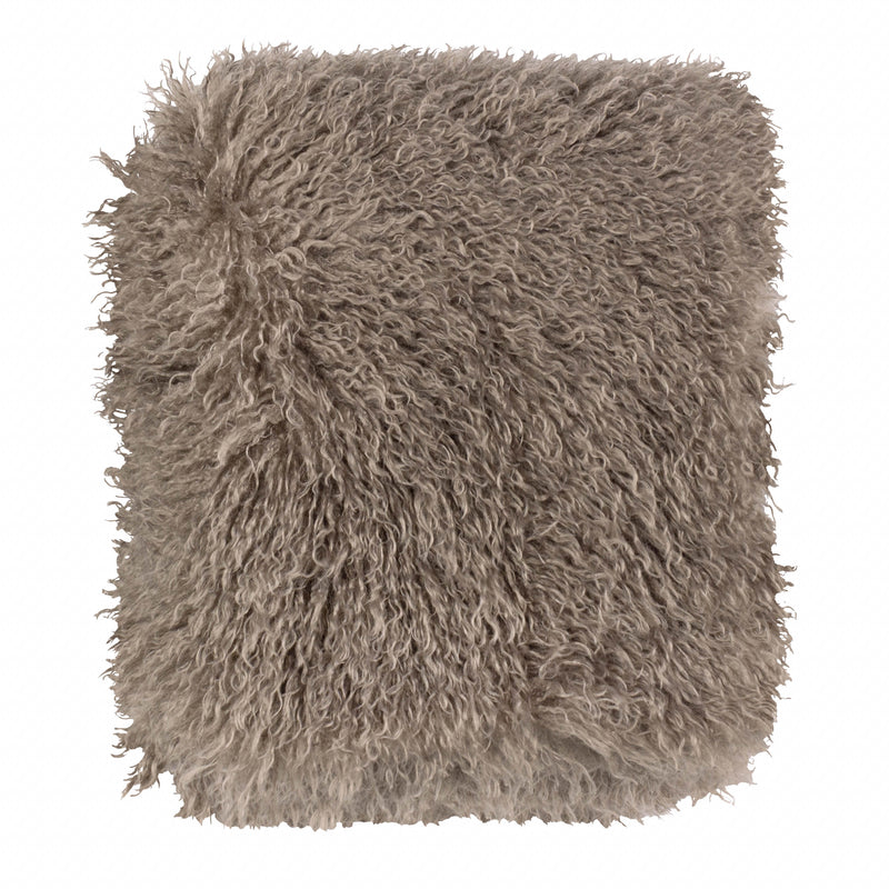 Rowan Faux Fur Throw Mocha